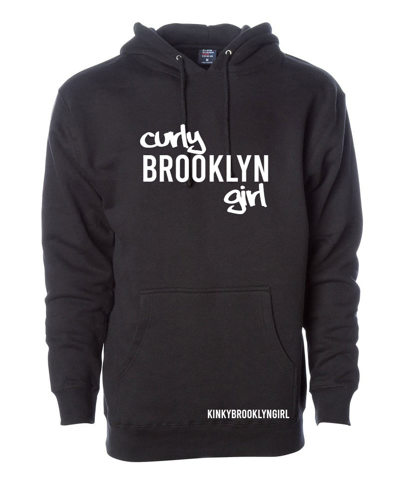 Signature Curly Brooklyn Girl Hoodie